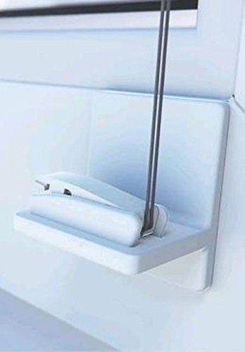 K-HOME Zubehör Klebeträger 4er Set Plissee Weiß