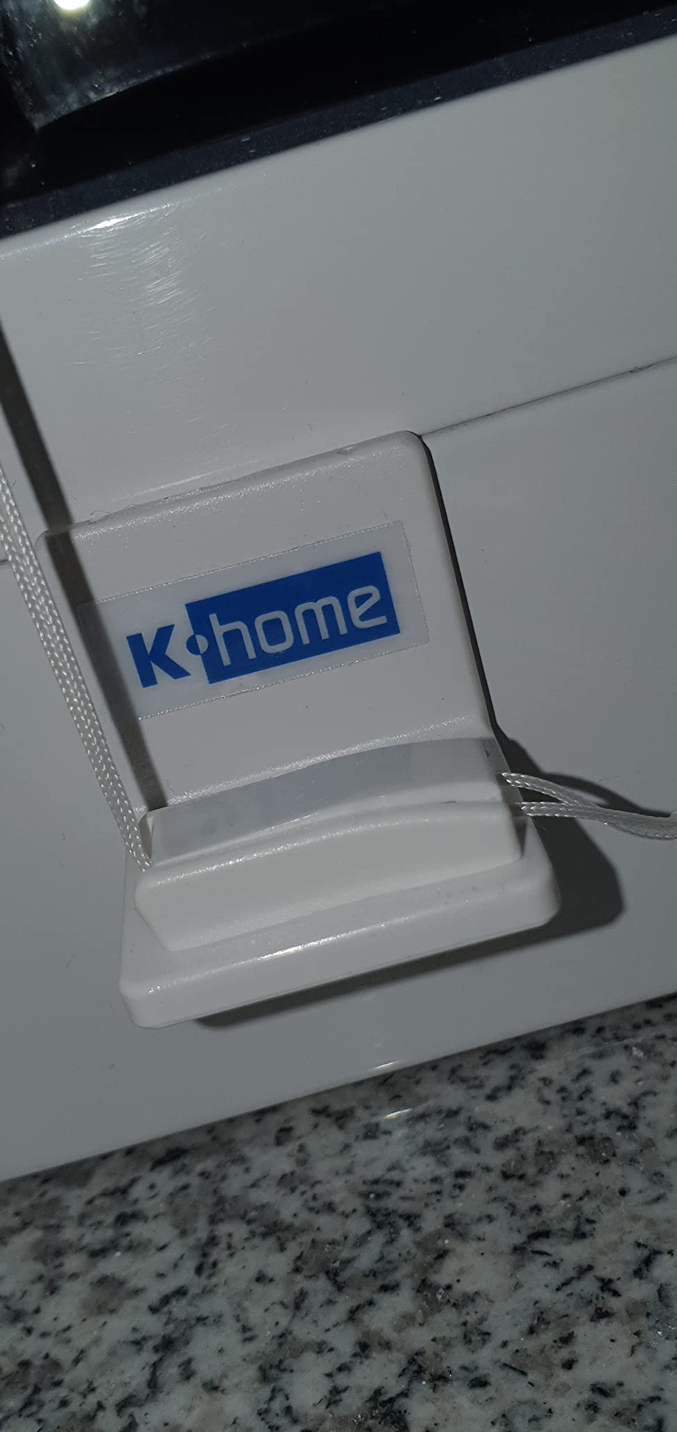 K-HOME Zubehör Klebeträger 4er Set Plissee Weiß