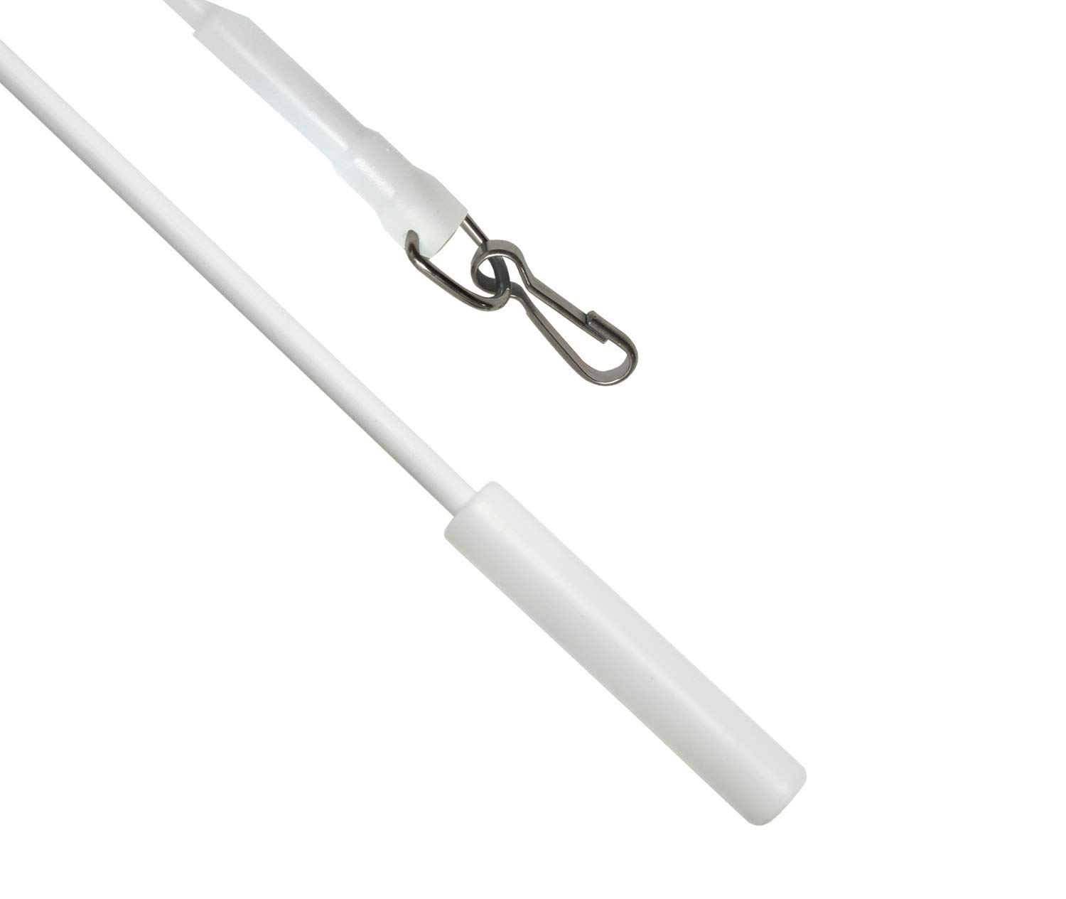 Gardinia Chicago Schleuderstab Weiß 75 cm 2 Stück Metall