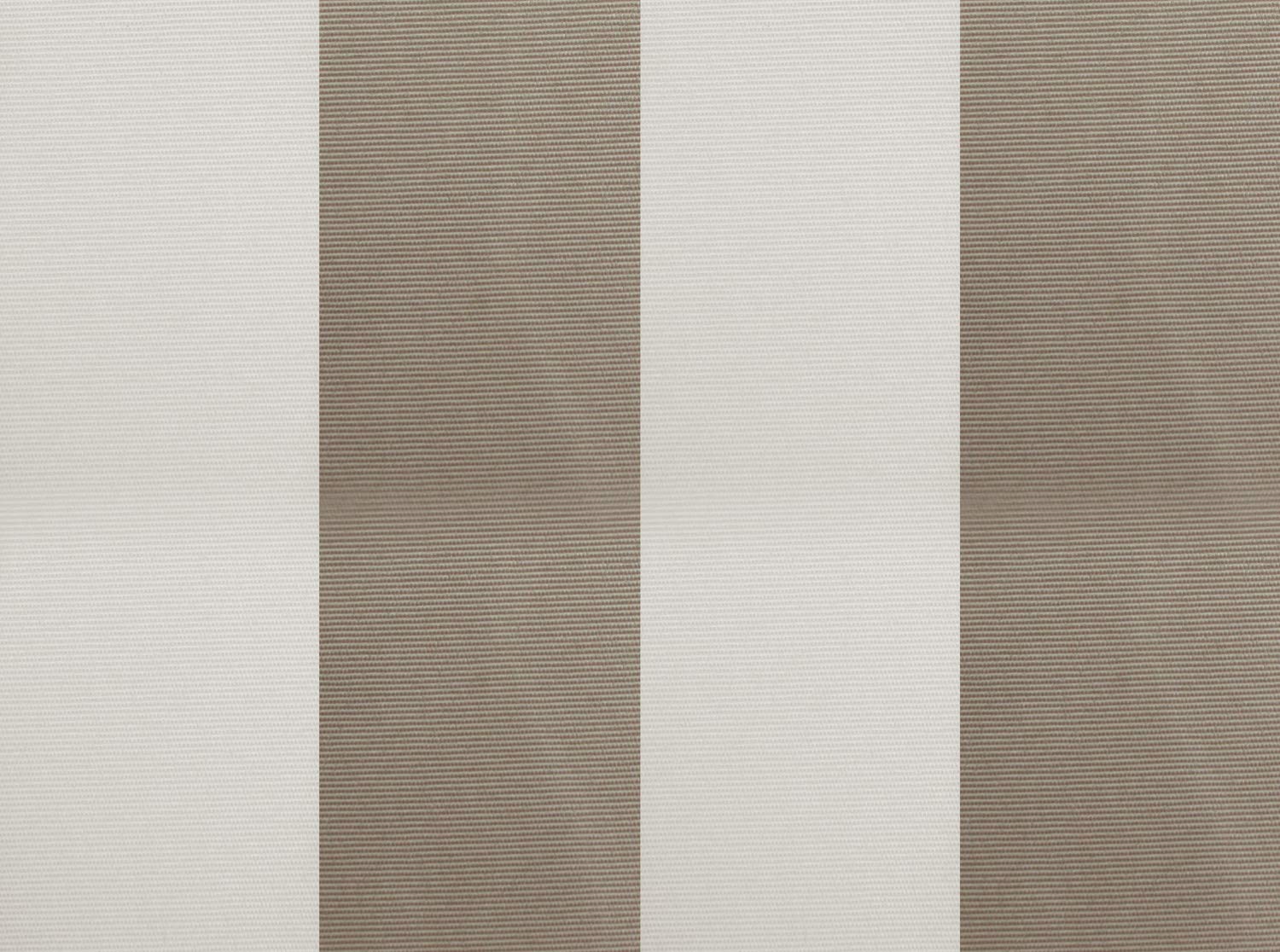 Gardinia Solid Föhr Klemmmarkise 253x150 Beige-Weiß Kurbel
