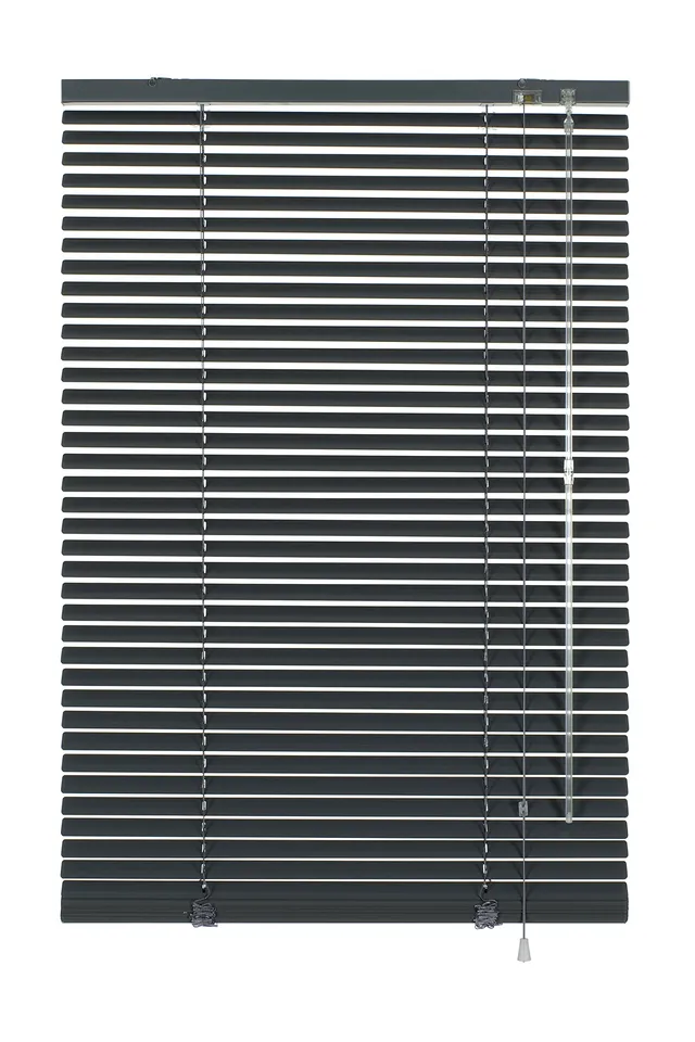 GARDINIA Solid Alu-Jalousie 90x175 cm Schiefergrau
