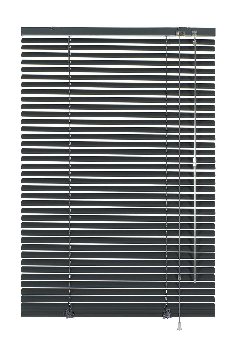 GARDINIA Solid Alu-Jalousie 90x175 cm Schiefergrau