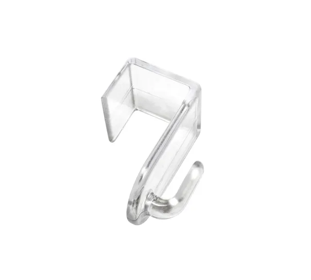 GARDINIA Chicago Dekohaken Transparent 2er ohne Bohren