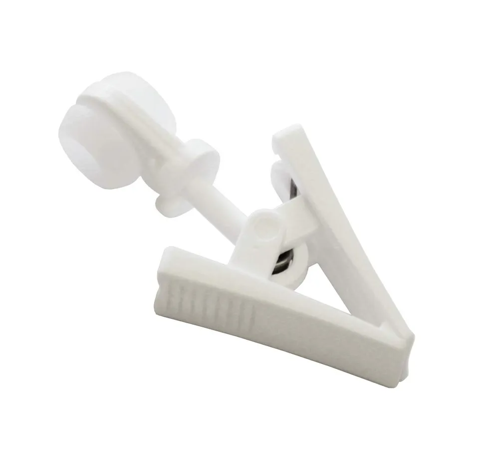 Gardinia Chicago Rollringe Weiß 20 Stück für GE / P2Ü Klammern