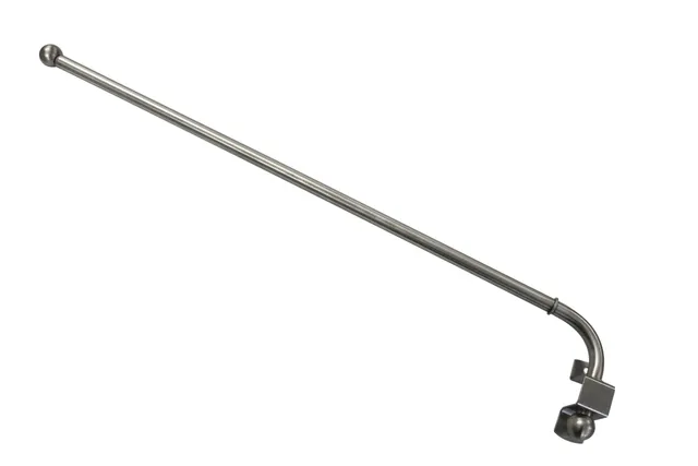 GARDINIA Denver Schwenkstange 55-85cm Edelstahl-Optik
