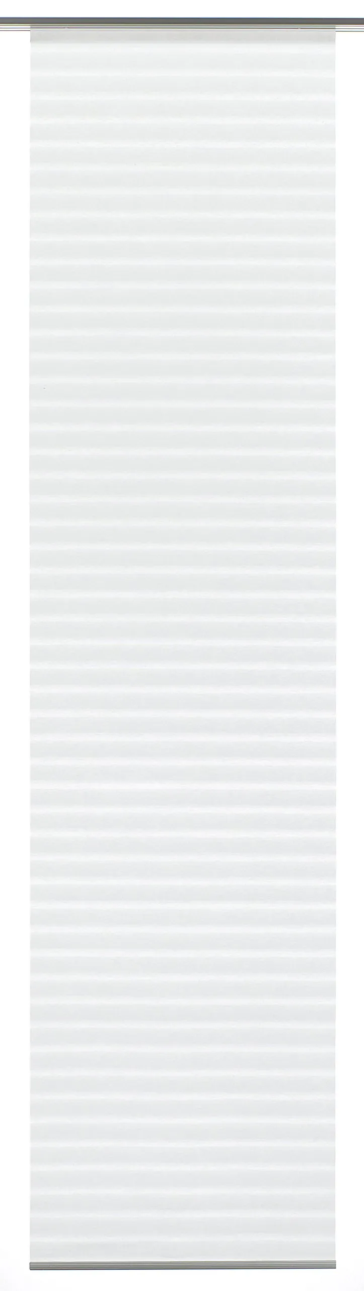 Gardinia Solid Flame Flächenvorhang Weiß 60x300 cm