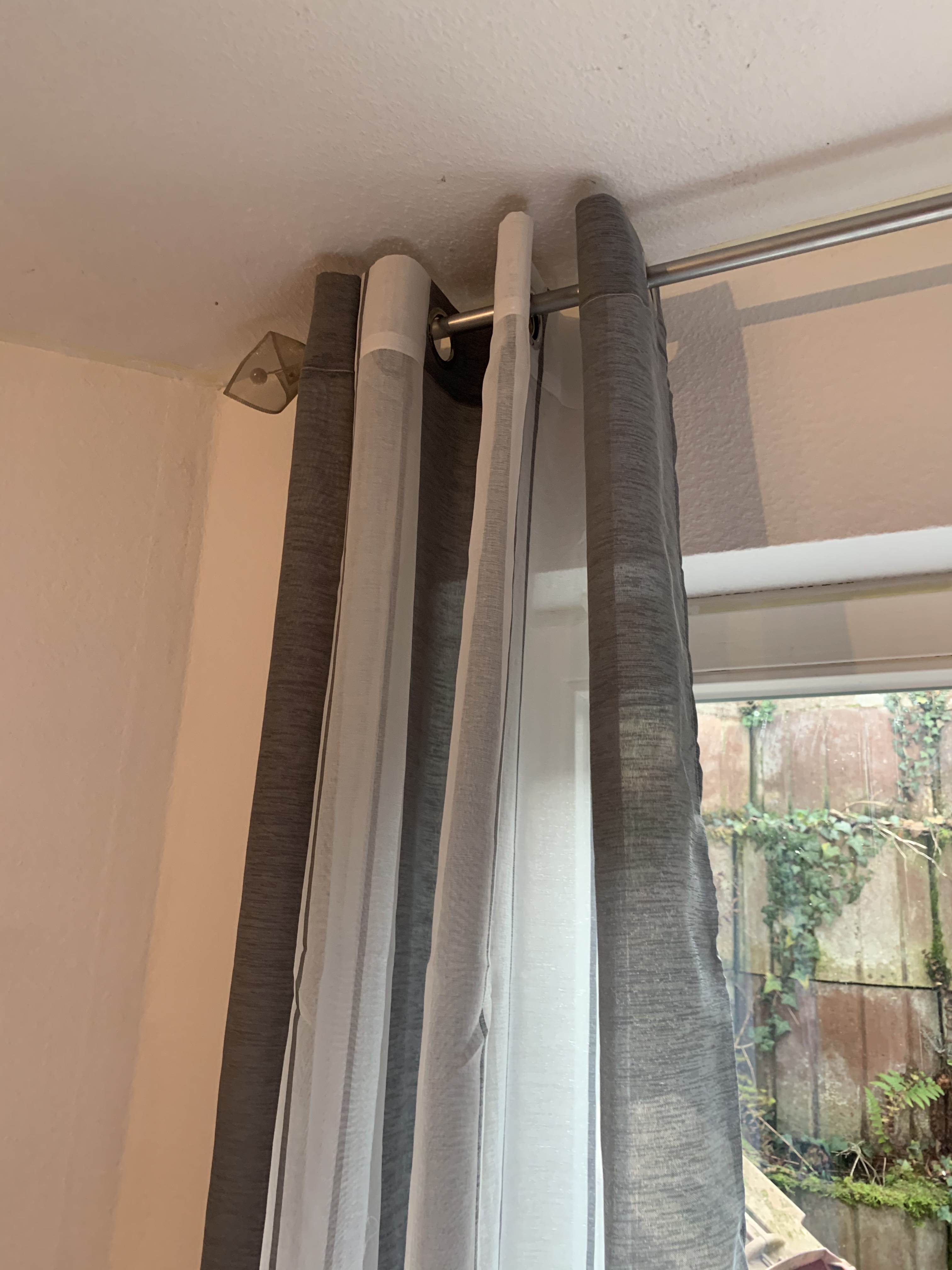 Topfinel Gardinen Vorhänge Ösen Grün 140x240 cm 2er Set
