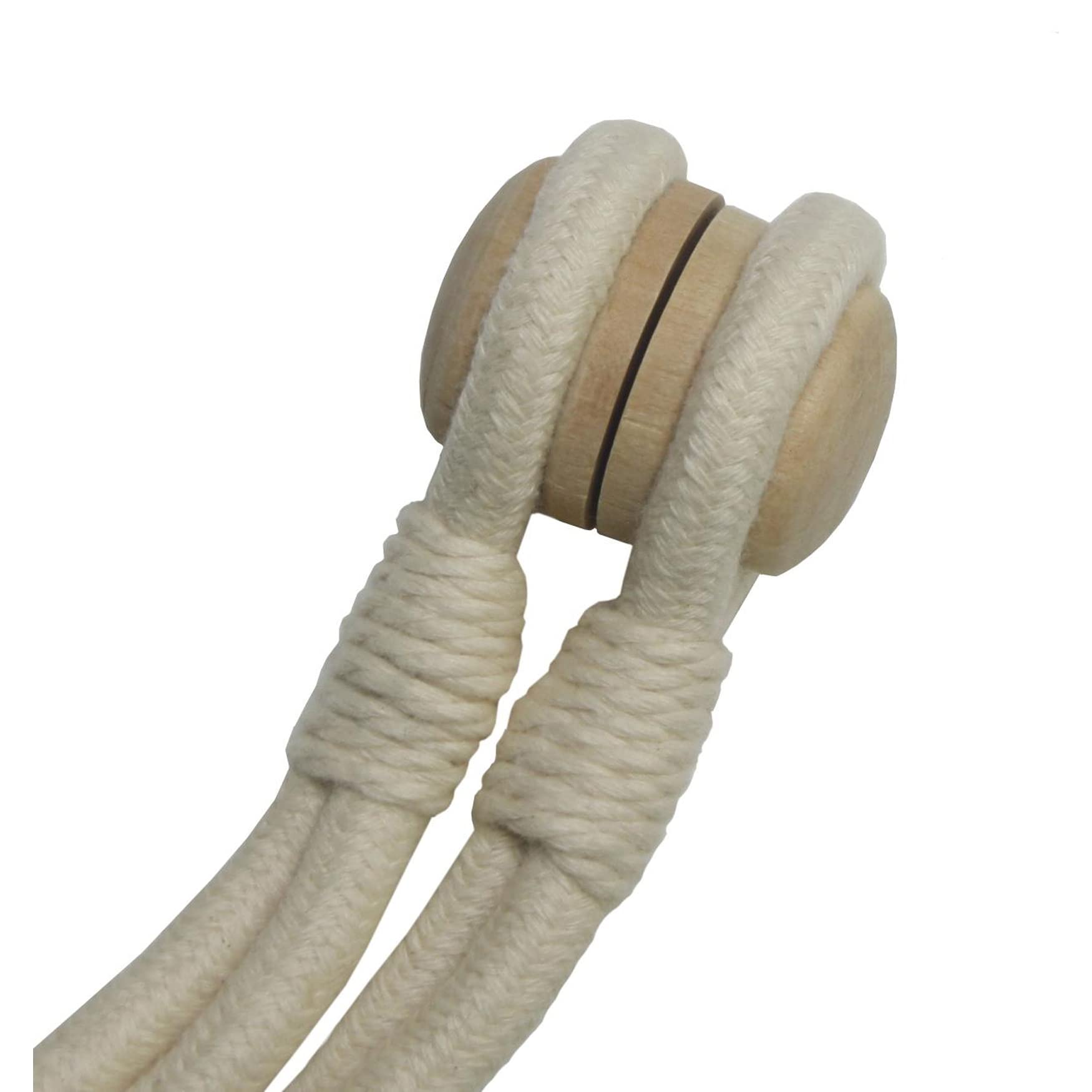 GARDINIA Country Raffhalter Kordel beige Magnet 47 cm
