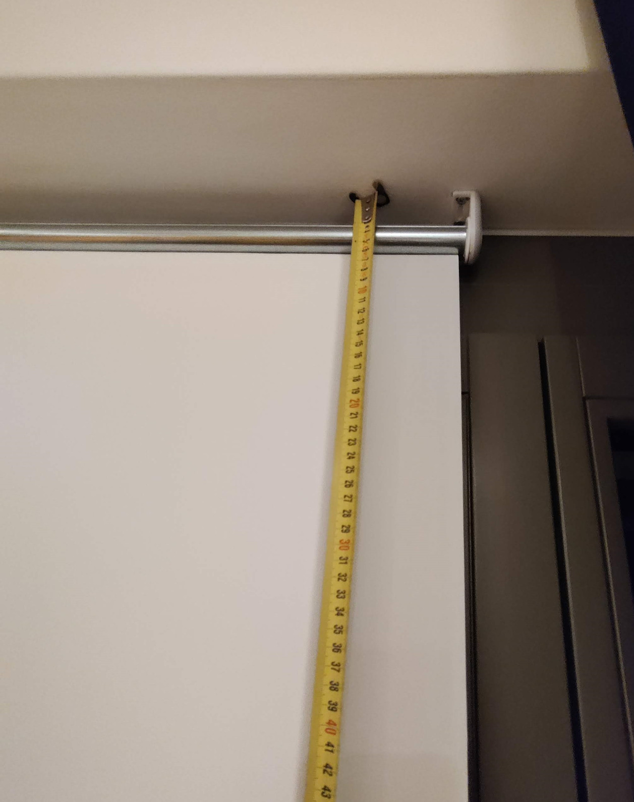 Gardinia Seitenzug-Rollo 92x180 cm Mocca lichtundurchlässig