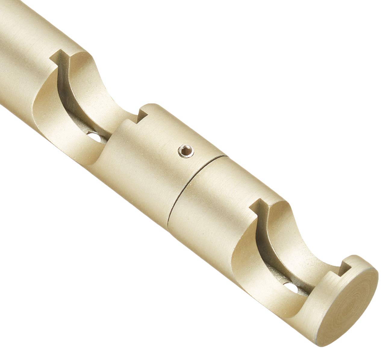 GARDINIA Kira Kombiträger 19 mm Gardinenträger 2-läufig Champagner