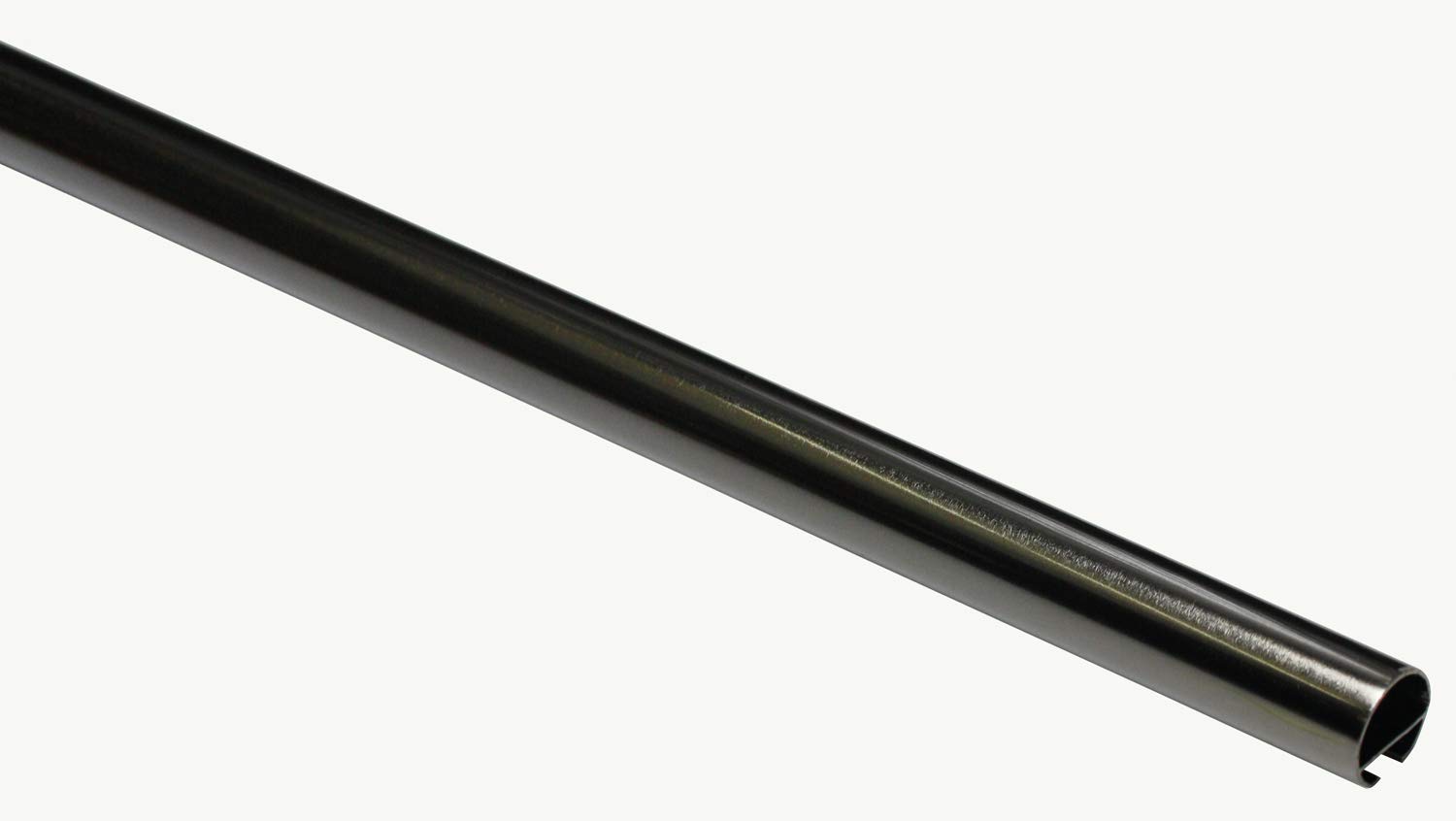 Gardinia Chicago Gardinenstange 20 mm 160 cm Edelstahl-optik Innenlauf