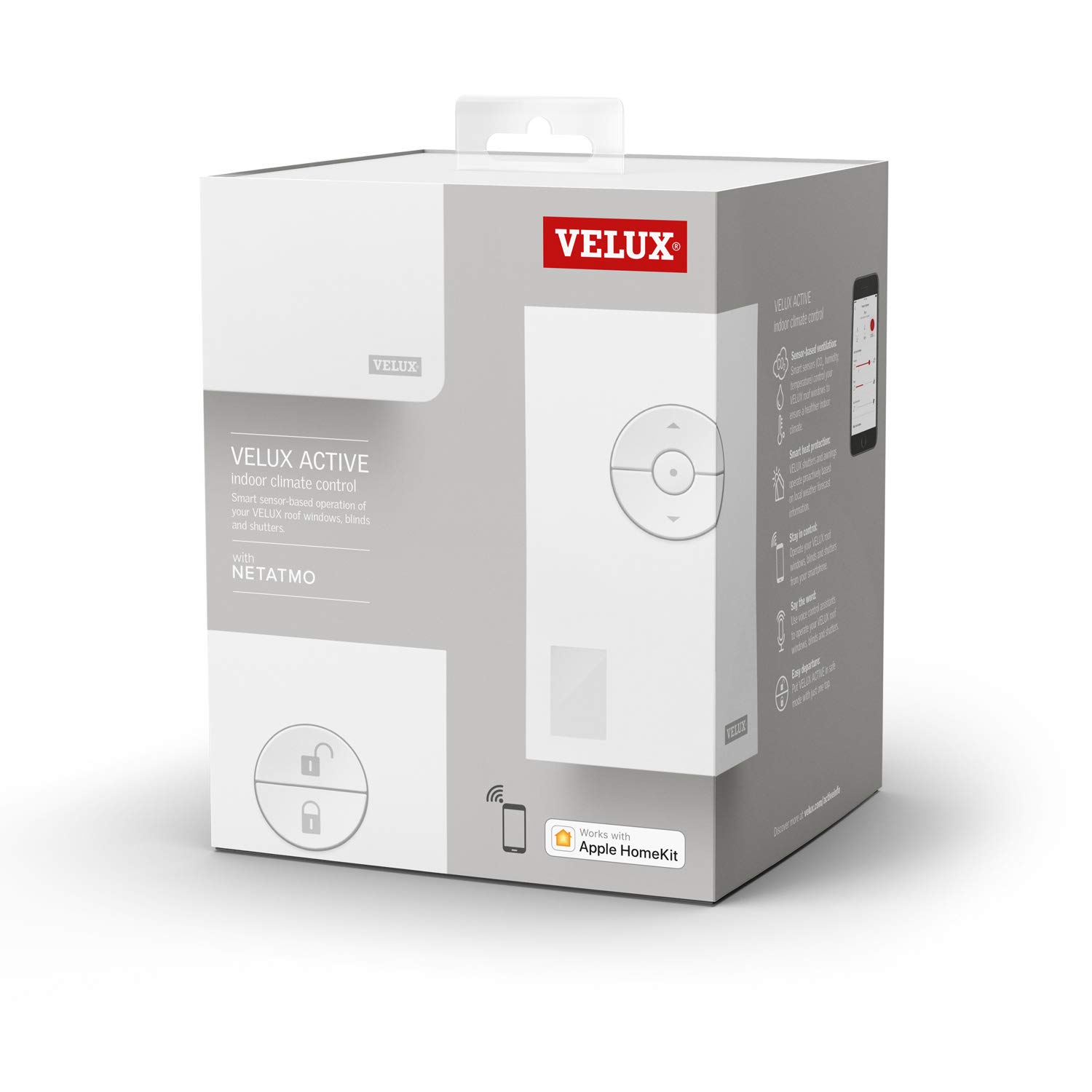 Velux Active KIX 300 EU2 Raumklima-Steuerung Weiß Smart-Home