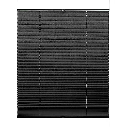 GARDINIA Plissee Concept Tageslicht Plissee 80x130 cm Schwarz