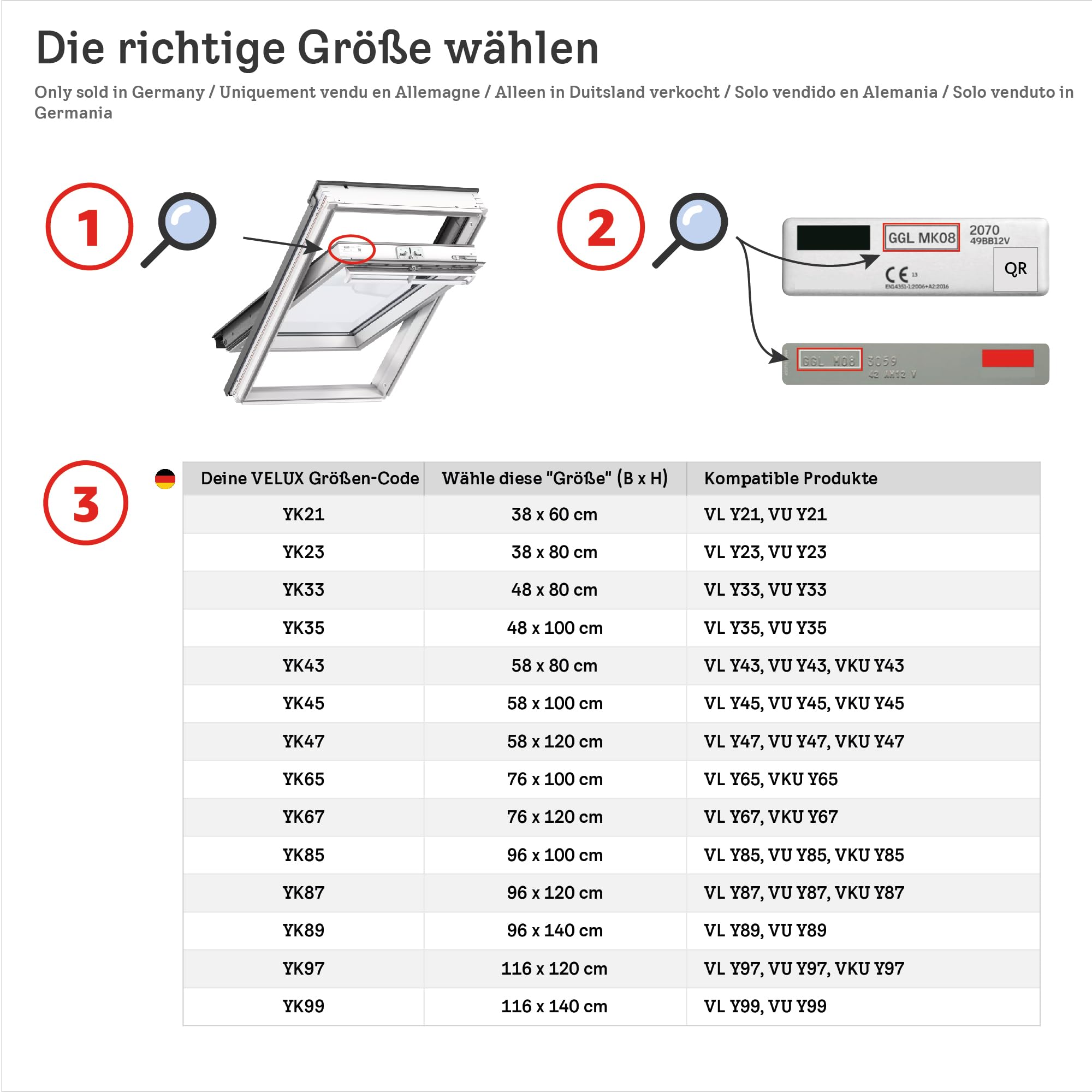 VELUX Hitzeschutz-Markise C02 CK02 Solar Verdunkelung