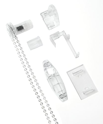 GARDINIA Seitenzug-Rollo Umbauset Transparent 6-teilig