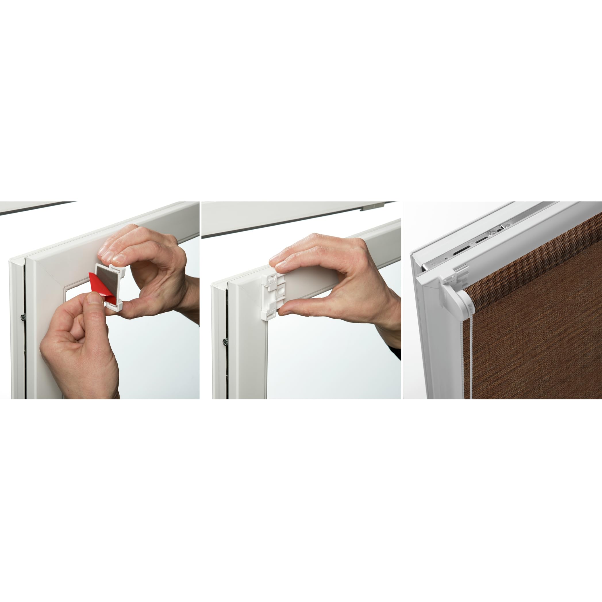 Gardinia Easyfix Rollo Natur 75x150 cm Nougat blickdicht