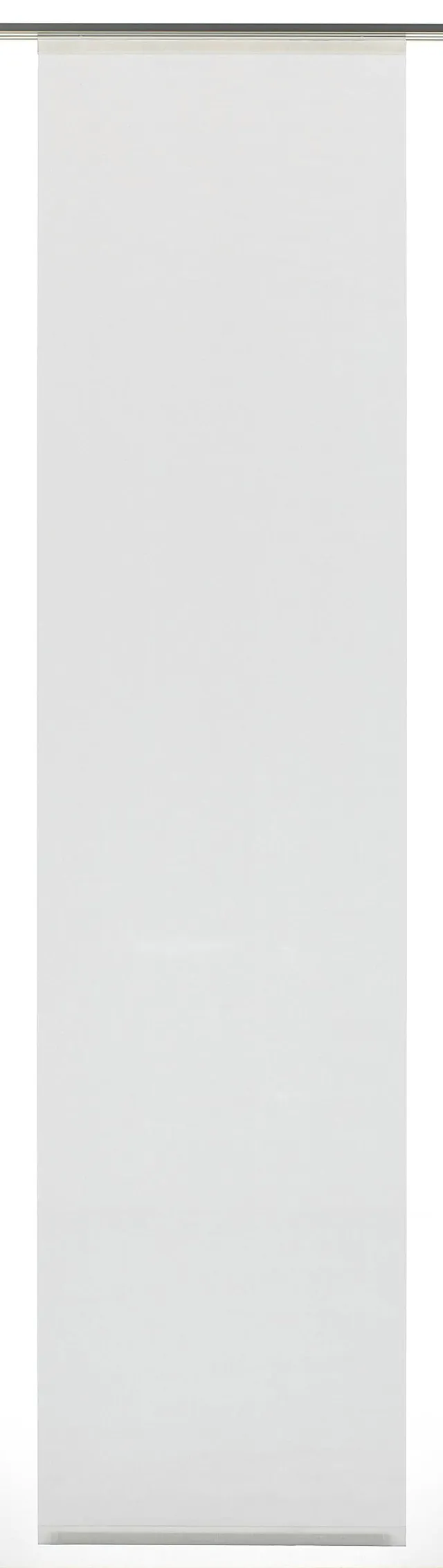 Gardinia Solid Flächenvorhang 60x245 cm weiß lichtdurchlässig