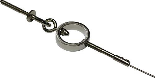GARDINIA Chicago Seilspanngarnitur Ring chrom 5 m Metall