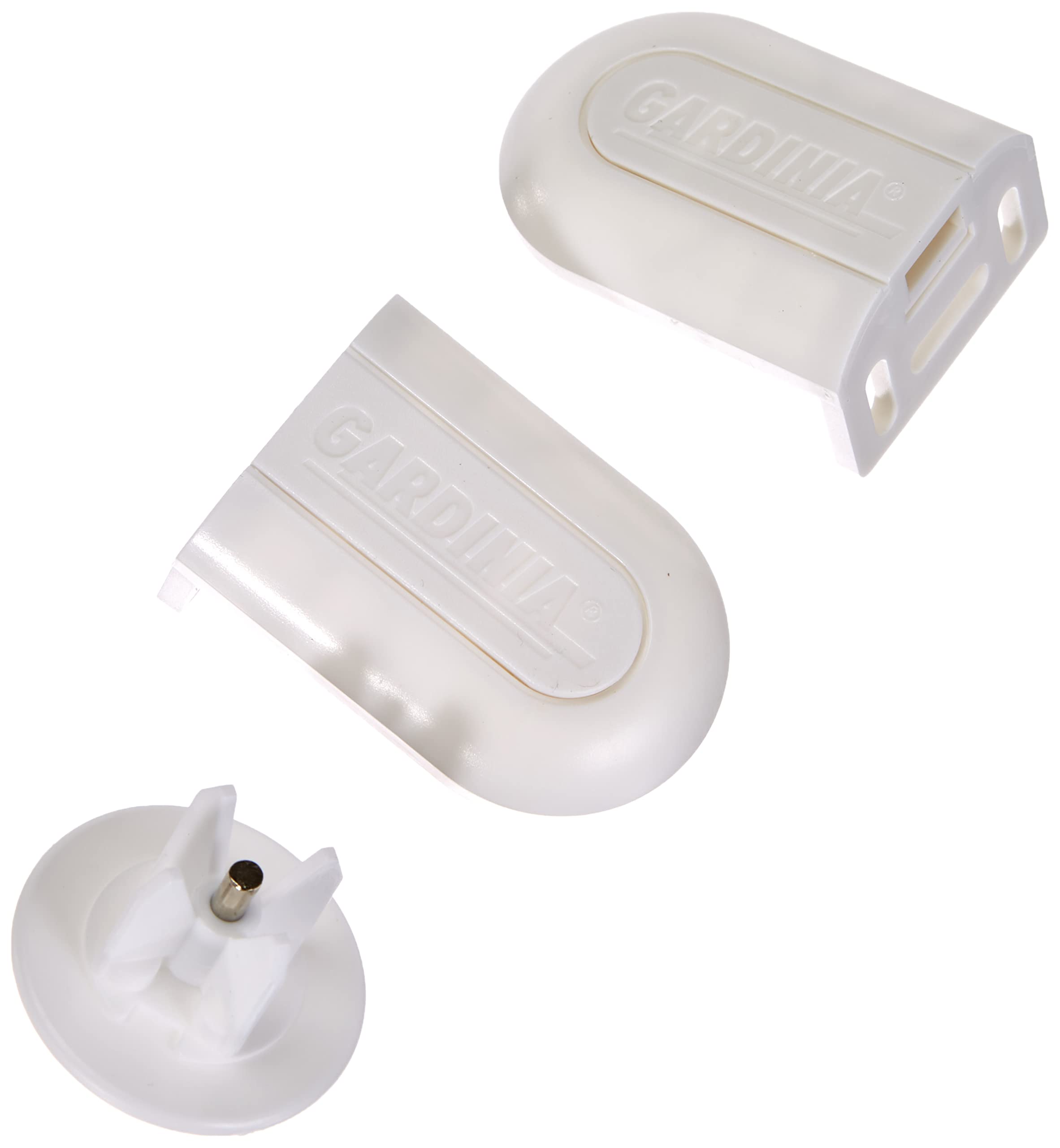 Gardinia Seitenzug-Rollo Umbau-Set GT-1 Weiß Wandmontage
