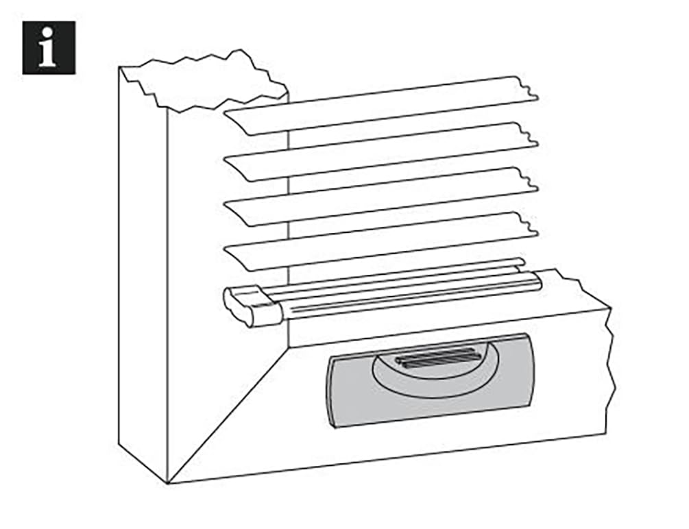 GARDINIA Solid Magnethalter Jalousie Schwarz 2 Stück