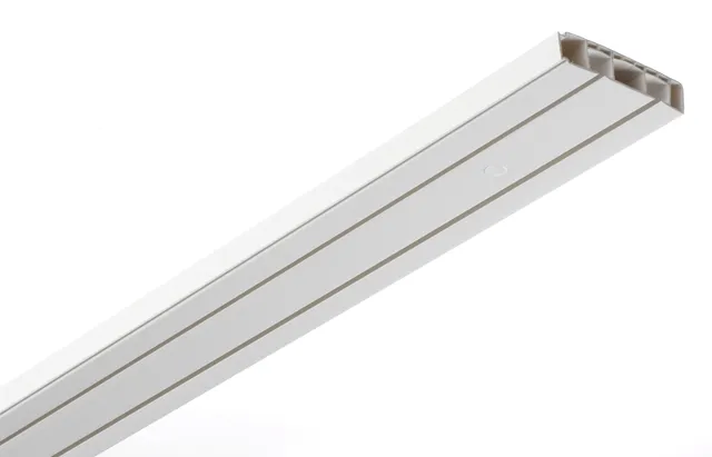Gardinia Chicago Vorhangschienen Set 3x120 cm 2-läufig