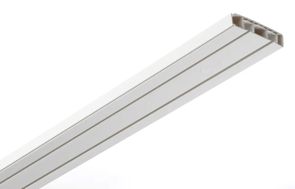 Gardinia Chicago Vorhangschienen Set 3x120 cm 2-läufig
