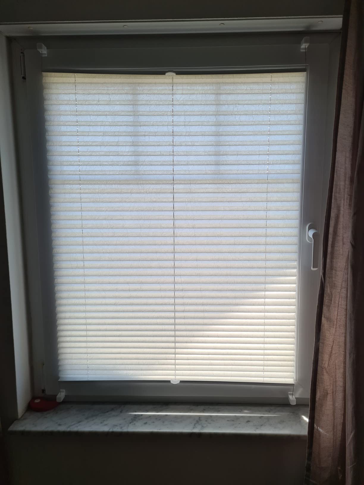 Gardinia EASYFIX Plissee Cara Beige 80x130 cm blickdicht