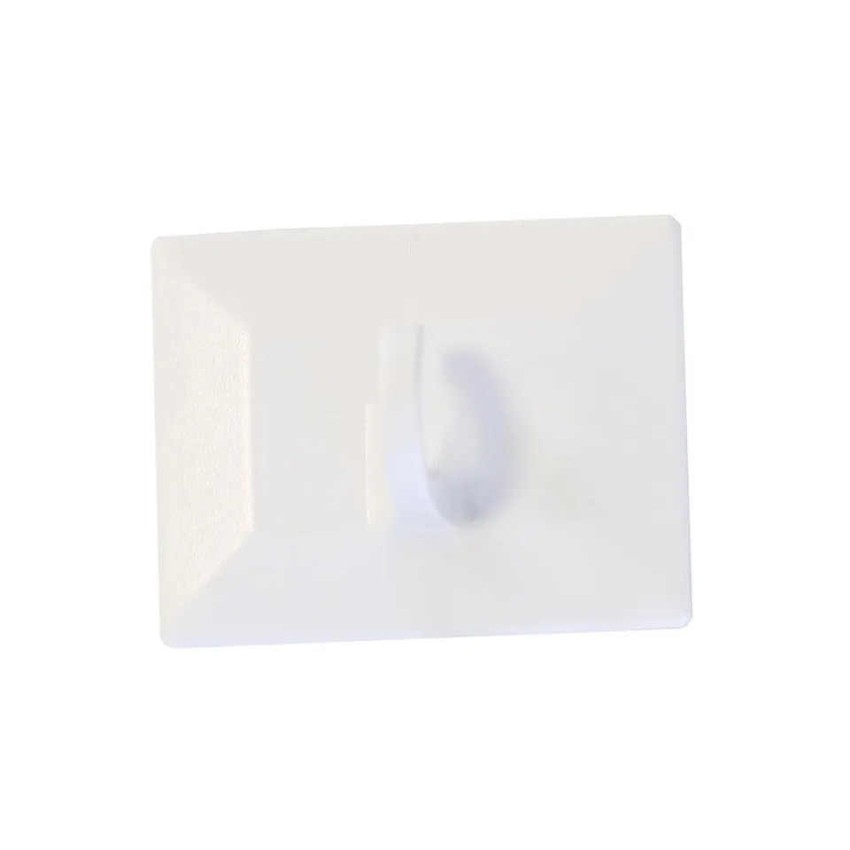 GARDINIA EASYFIX Klebehaken Weiß 2 Stück für Raffrollo Bambusrollo