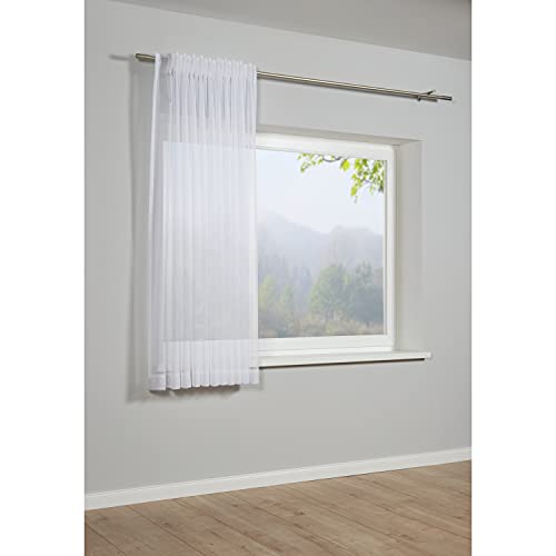 Gardinia Country Voile Gardine Weiß 450x175 cm
