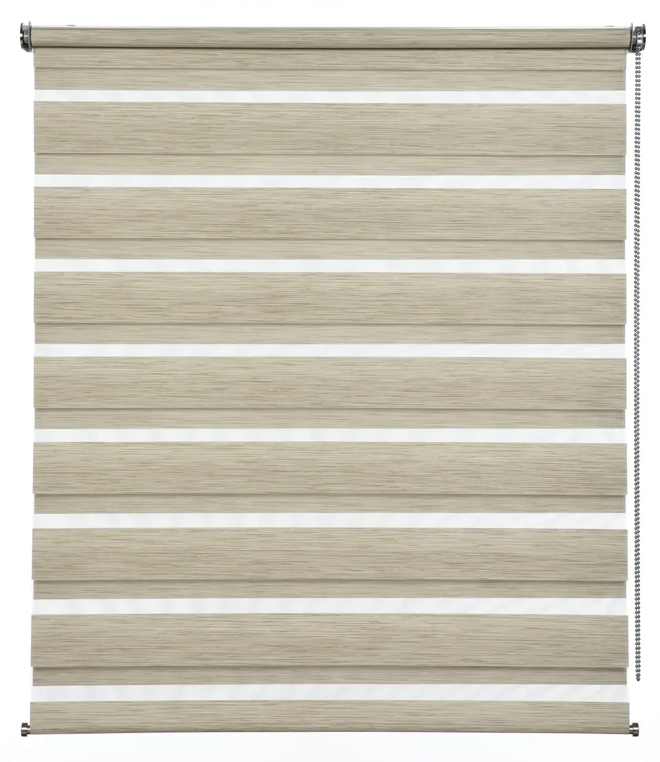 GARDINIA EASYFIX Doppelrollo 120x180 Cappuccino-melange