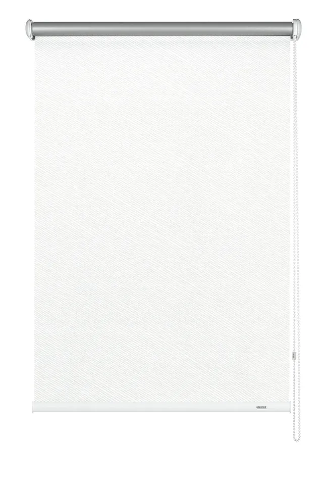 Gardinia Seitenzug-Rollo Thermo 92x180 cm Streifen weiß