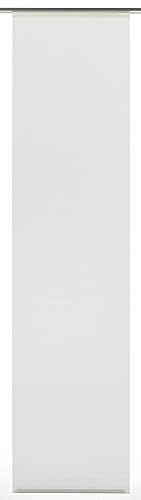 Gardinia Solid Flächenvorhang 60x245 cm weiß lichtdurchlässig