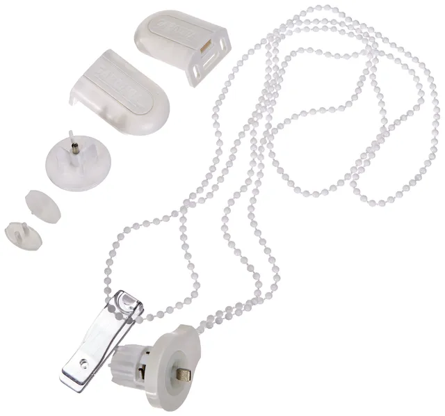 Gardinia Seitenzug-Rollo Umbau-Set GT-1 Weiß Wandmontage