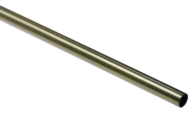 GARDINIA Memphis Gardinenstange 160 cm Messing-Antik Ø 16 mm