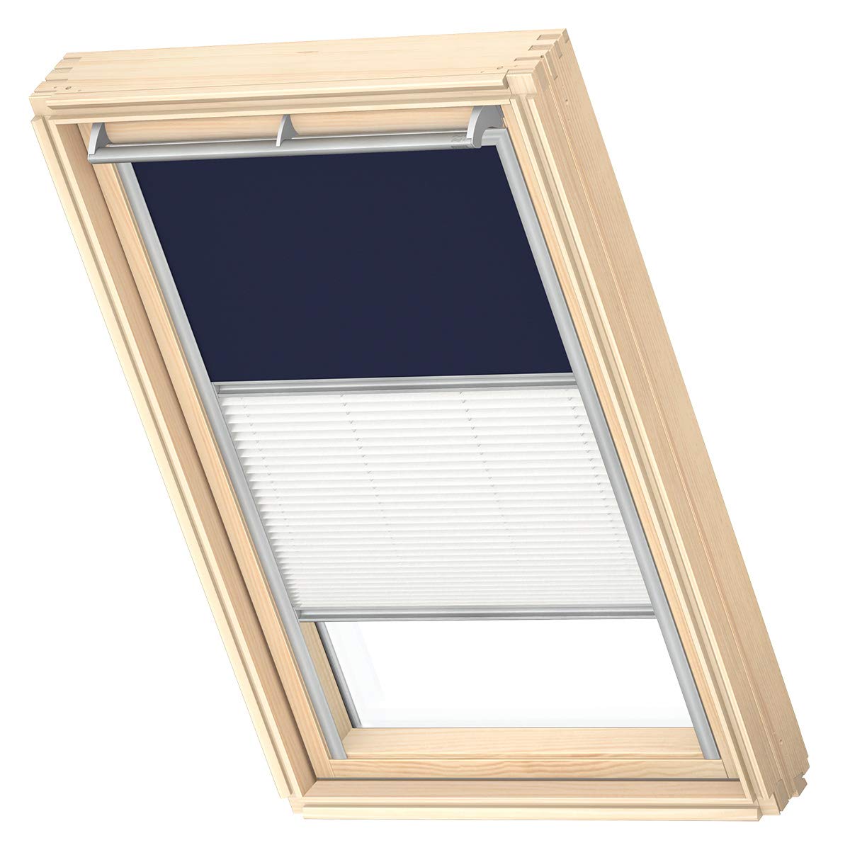 Velux Verdunkelung Plus CK02 dunkelblau Duo-Rollo
