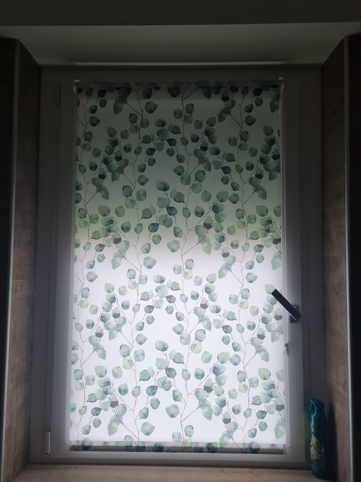 GARDINIA EASYFIX Rollo Weidenkätzchen Weiß 50x150 cm blickdicht