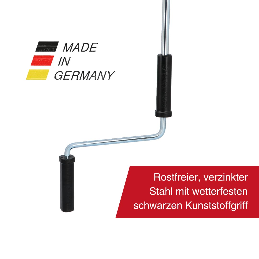 WAREMA Terrea Markisenkurbel 1400 mm Verzinkt
