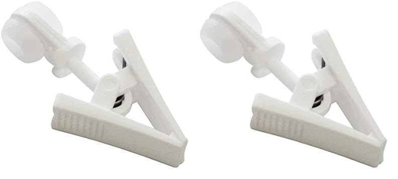 Gardinia Chicago Rollringe Weiß 20 Stück für GE / P2Ü Klammern