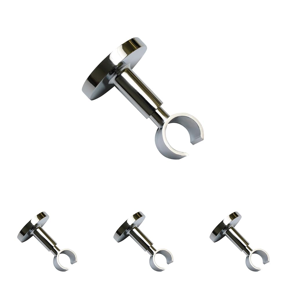Gardinia Chicago Deckenträger Ø20mm Weiß Metall 1-läufig
