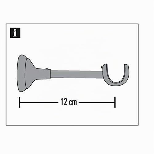 GARDINIA Windsor Träger Rustikal 25 mm Bronze 12 cm