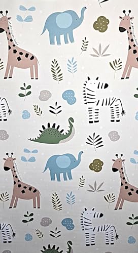 K-Home Seitenzugrollo Zoo 70x150 cm Thermo Klemmfix