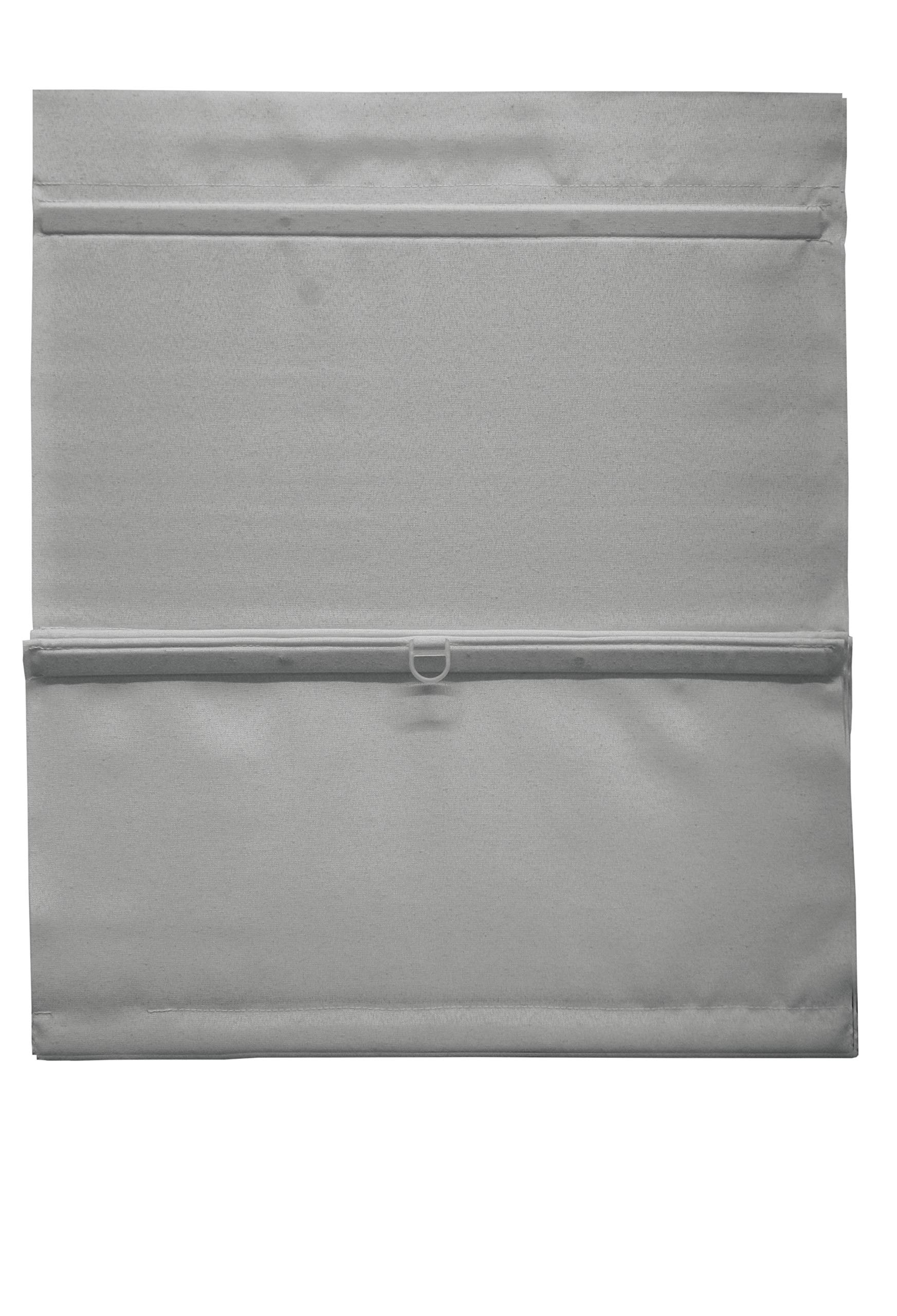 GARDINIA EASYFIX Raffrollo 100x140 cm Grau blickdicht