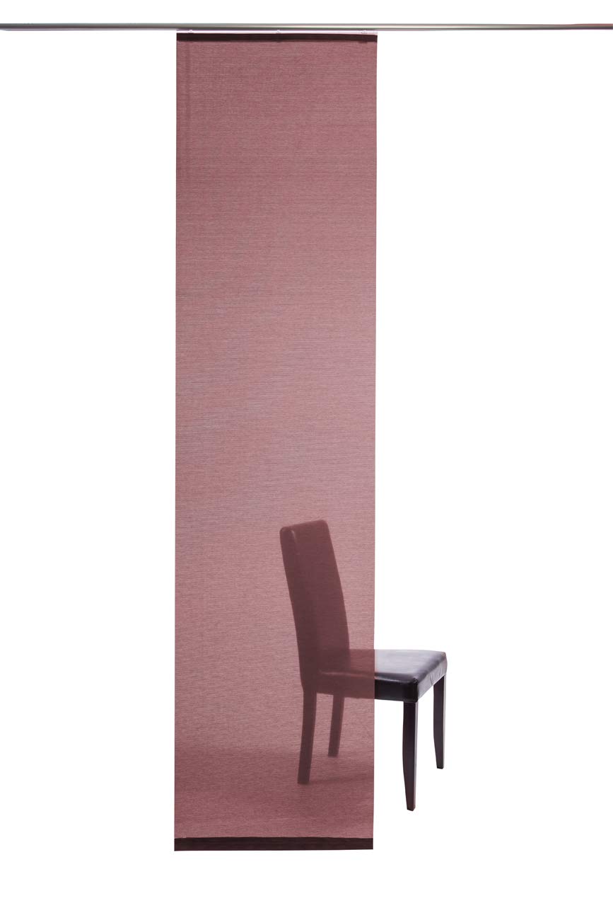 Homing Flächenvorhang Uni 245x60 cm schilf