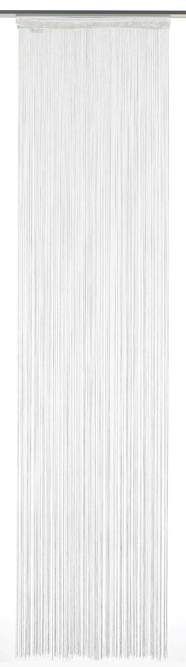 GARDINIA Solid Flächenvorhang 60x245 cm Weiß transparent