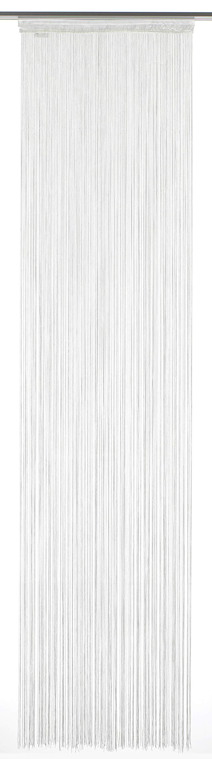 GARDINIA Solid Flächenvorhang 60x245 cm Weiß transparent