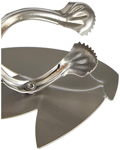 GARDINIA Country Dekoklammer Flower Silber-matt Metall