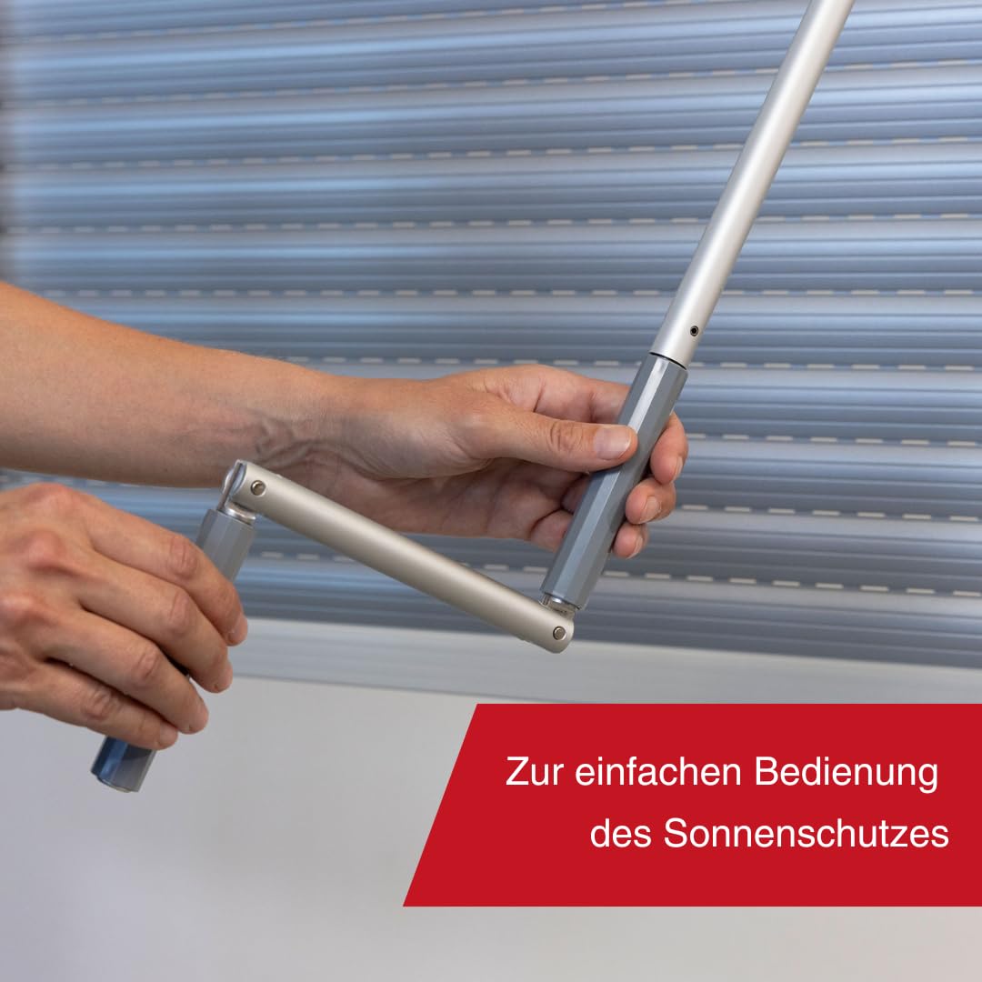 WAREMA Terrea Knickkurbel Raffstore-Kurbel 14 cm Aluminium