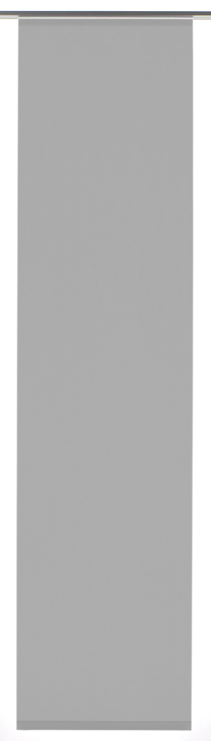 Gardinia Solid Flächenvorhang Entry Grau 60x245 cm Sichtschutz