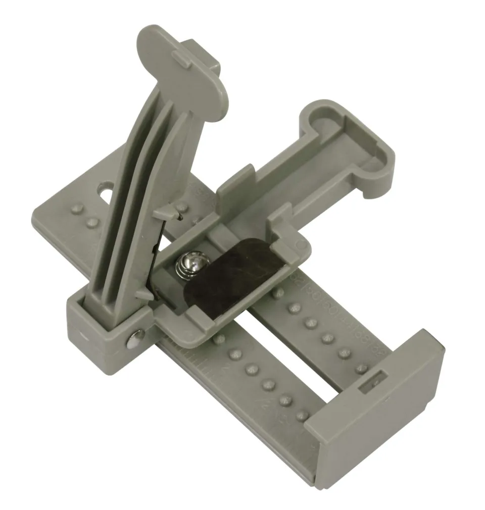 Gardinia Solid Lamellenschneider Jalousie grau 25 mm