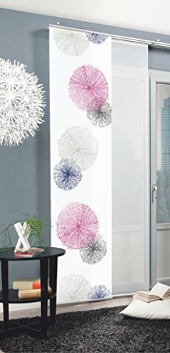 Home Fashion Schiebegardine Rawlins 245x60 Orange 1er